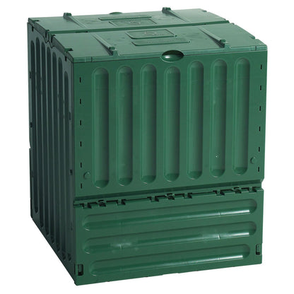 Outdoor Composting 110-Gallon Composter Recycle Plastic Compost Bin - Green - Tampa Home & Garden Store