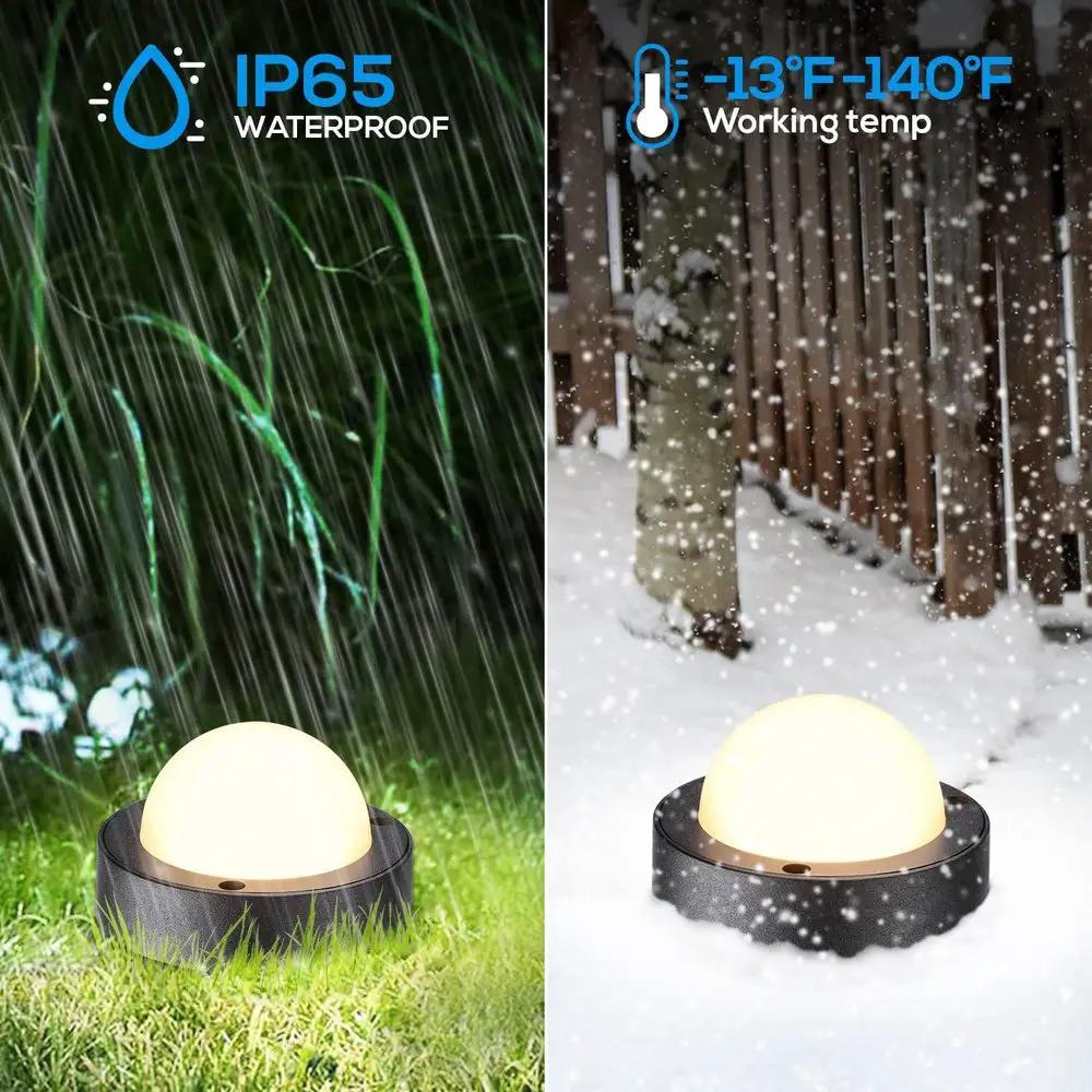 Outdoor Deck Lights 12-Pack LED 4.5W | 12V Low Voltage Landscape Path Lights - Tampa soil911.com