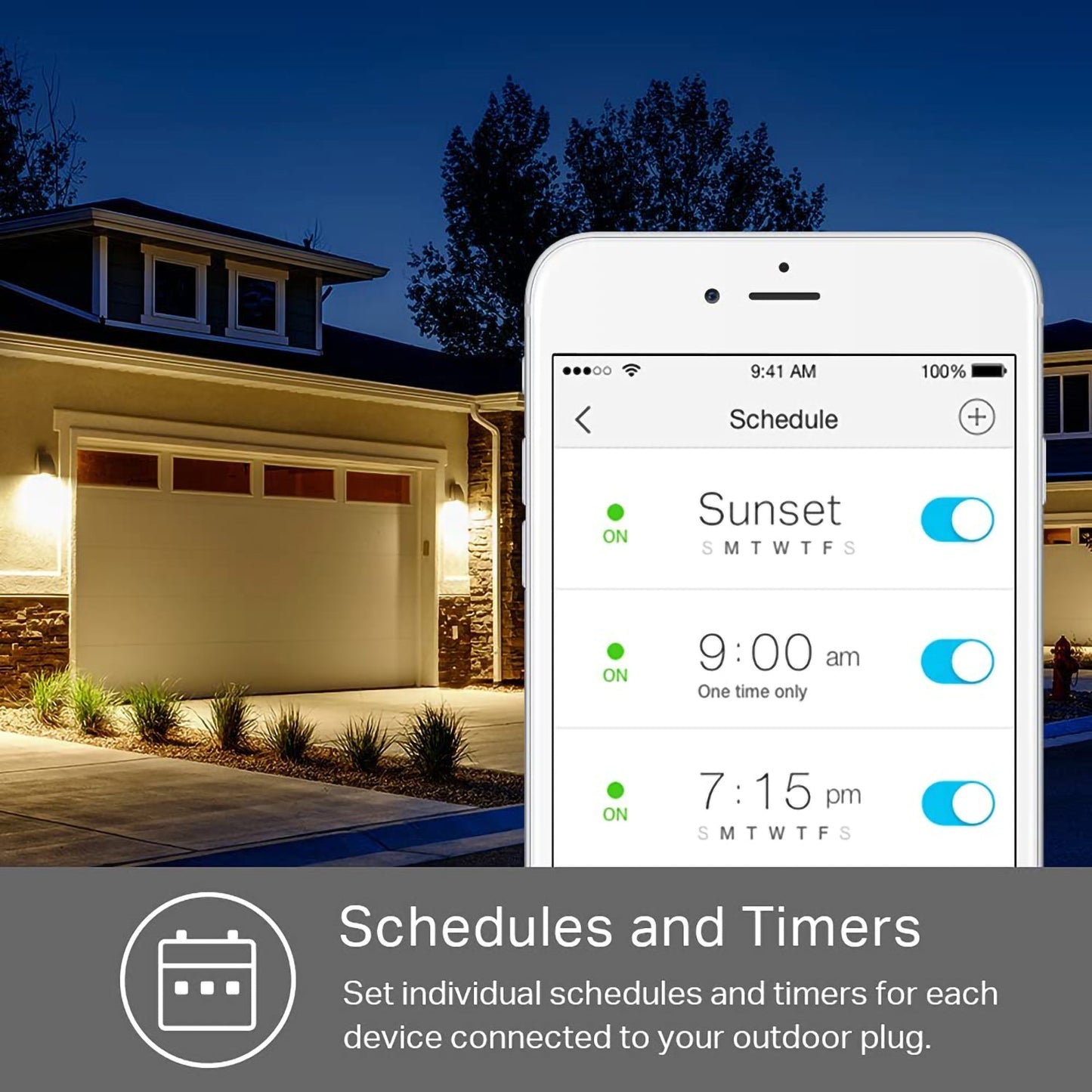 Outdoor Dimmable Smart Plug Single Socket, Smart Home Wi-Fi Outlet Timer - Tampa soil911.com