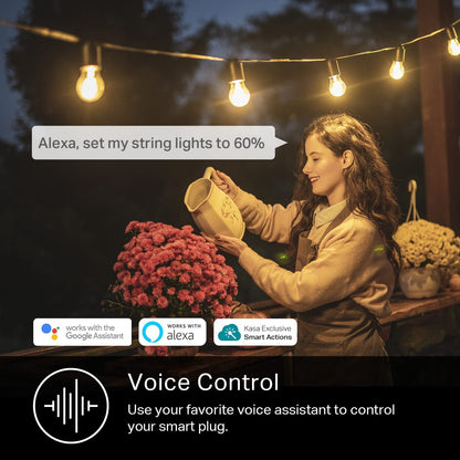 Outdoor Smart Plug Double Socket, Smart Home Wi-Fi Outlet Timer - Tampa soil911.com