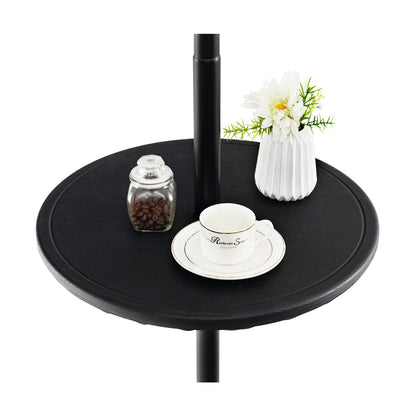 Mesa de Sombrilla Ajustable para Exteriores de 20 Pulgadas con Agujero para Sombrilla de 1.5 Pulgadas