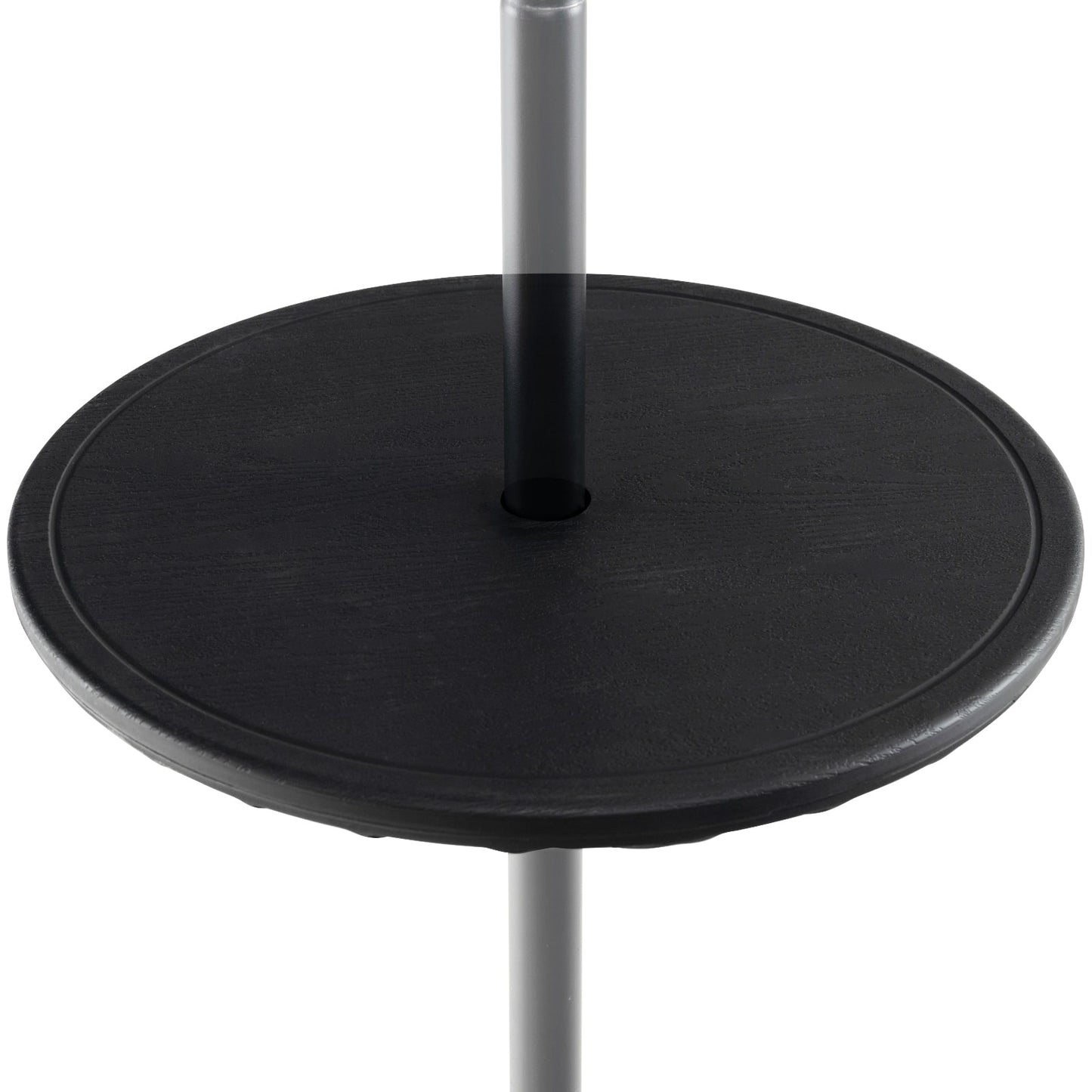Mesa de Sombrilla Ajustable para Exteriores de 20 Pulgadas con Agujero para Sombrilla de 1.5 Pulgadas