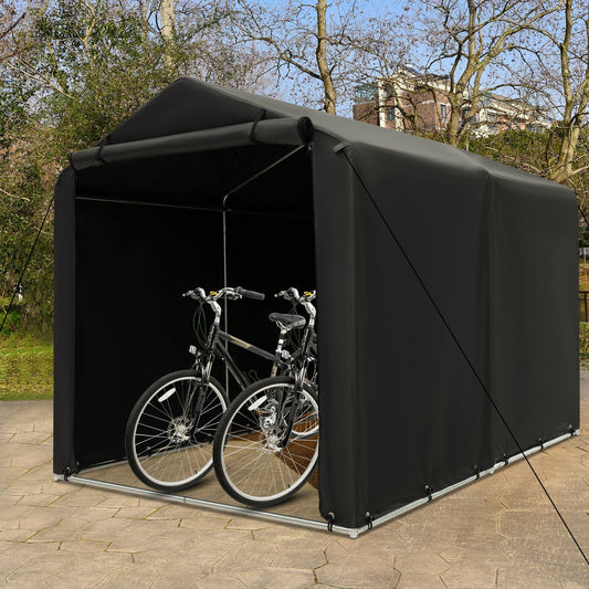 GemGear 7x5.2ft storage shelter bike tent for 2 bikes with waterproof cover and zipper door on Tampa Home & Garden Store