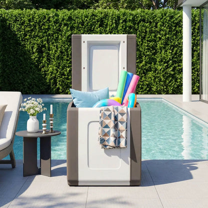 Outdoor Deck Box with Lid for Packages Storage