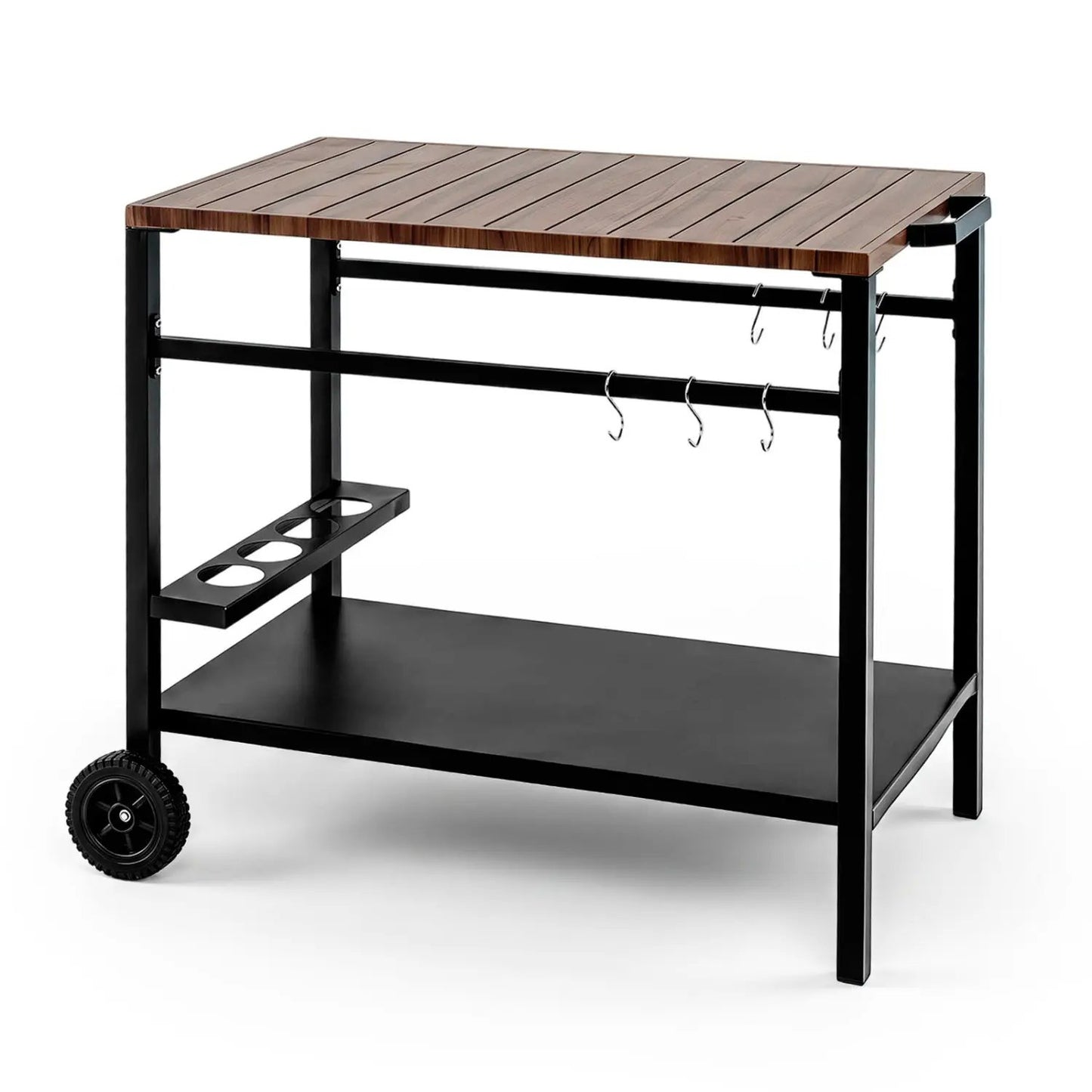 Outdoor Grill Cart With Stainless Steel Top