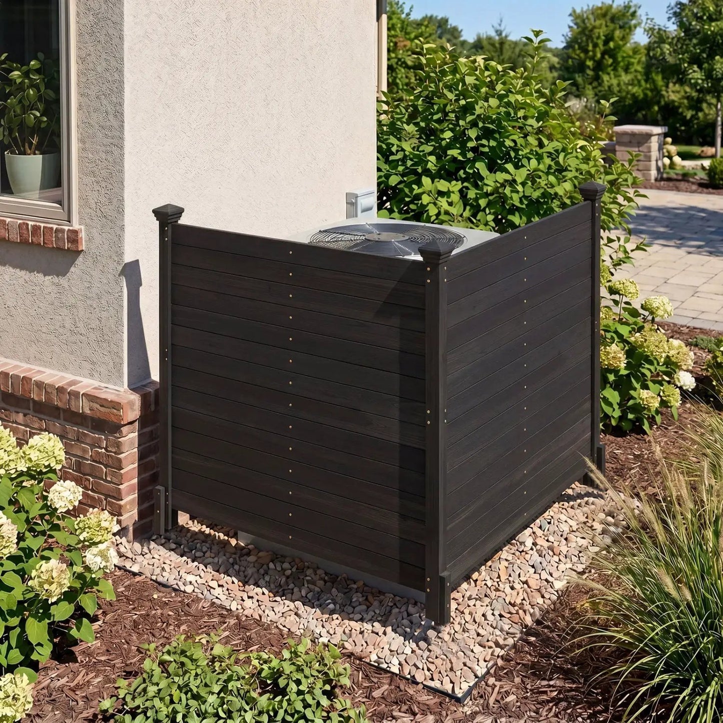 Outdoor Privacy Fence Screen for AC Units