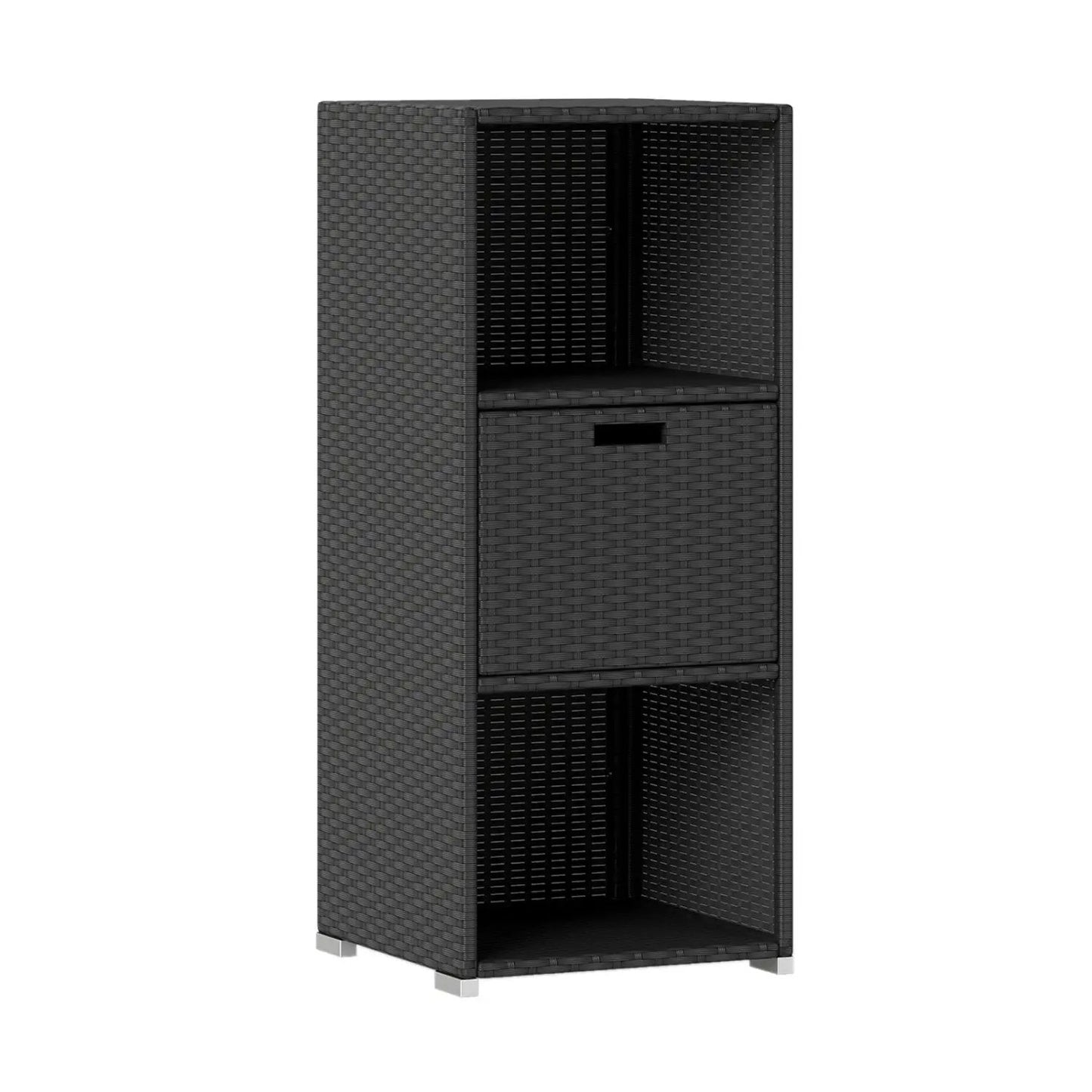 Outdoor Storage Cabinet for Patio Wicker