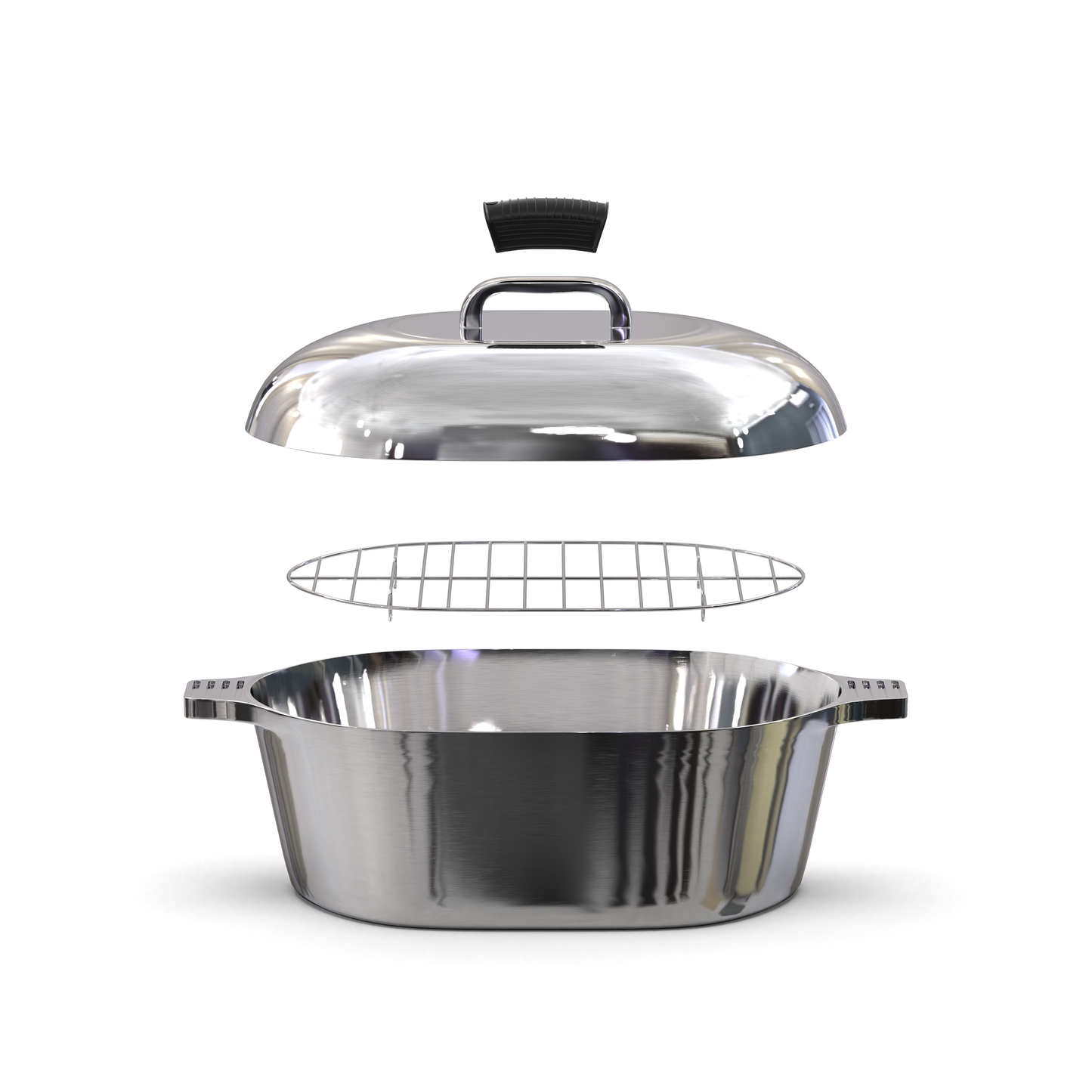 Oval Dutch Oven with Lid - 10 Quart (15 Inch) - Tampa Home & Garden Store