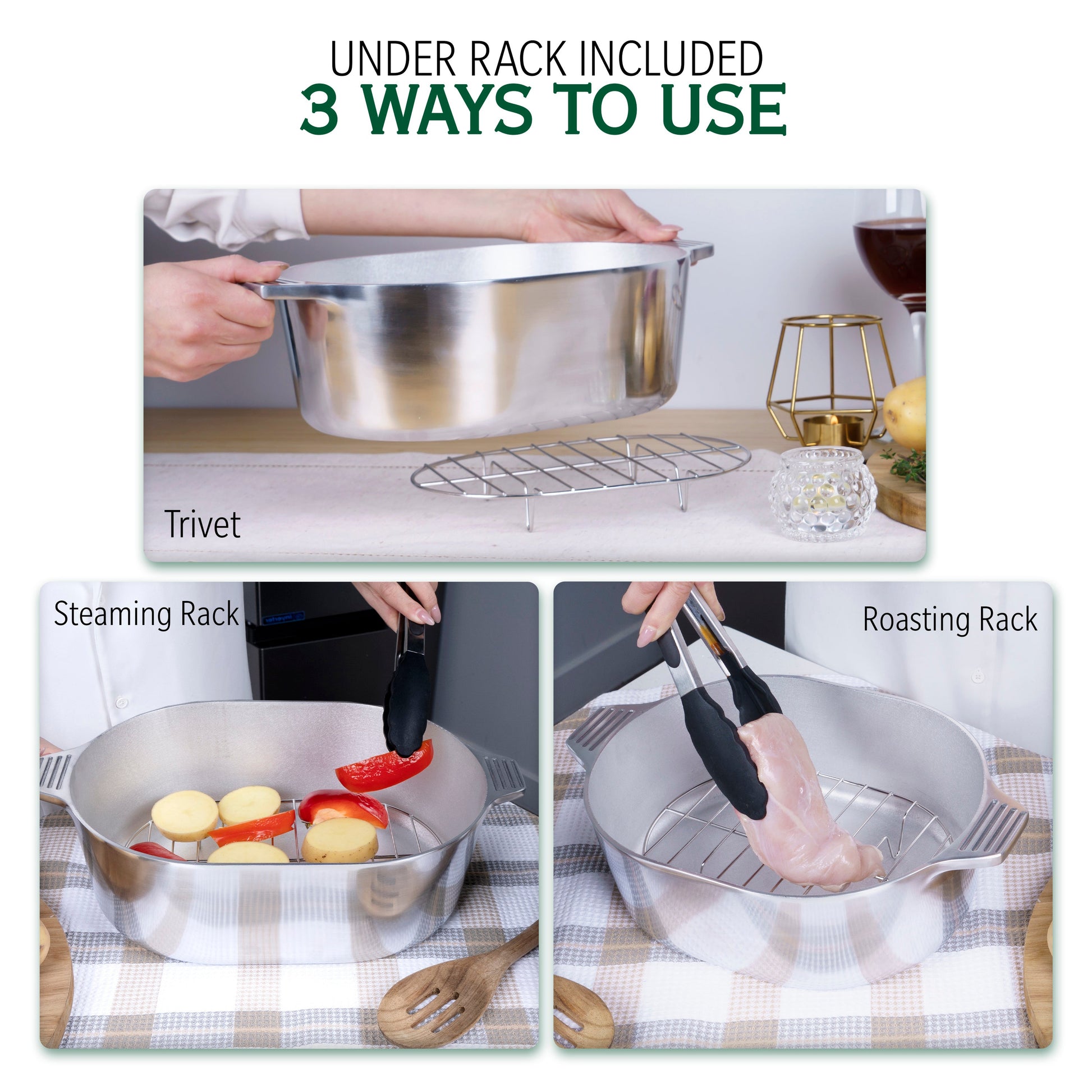 Oval Dutch Oven with Lid - 5 Quart (11 Inch) - Tampa Home & Garden Store