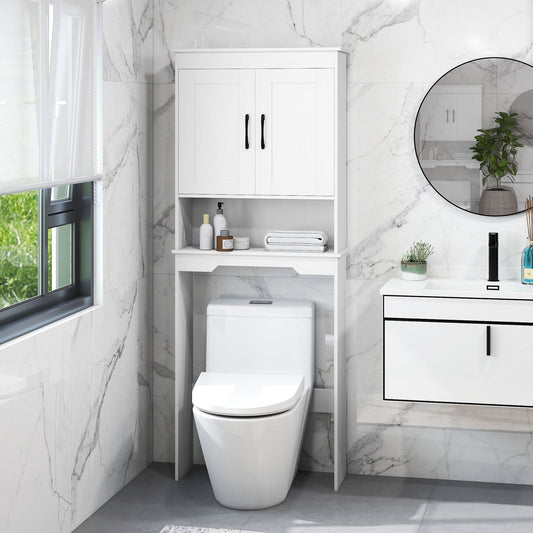 Over Toilet Space Saver Bathroom Organizer with Storage Cabinet - Tampa Home & Garden Store