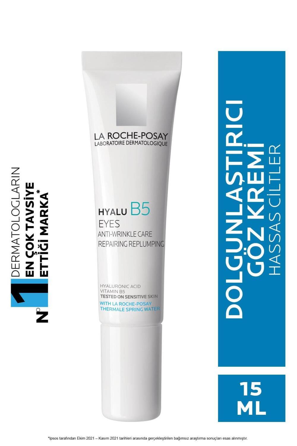 La Roche-Posay Hyalu B5 Eye Cream tube anti-wrinkle care with hyaluronic acid 0.51 fl oz on Tampa Home & Garden Store