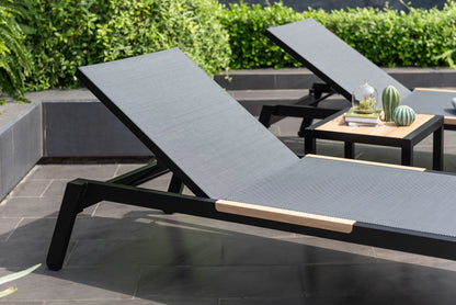 Panama Dark Sun Lounger 2 pcs LifestyleGarden US outdoor woven sunloungers on Tampa Home & Garden Store