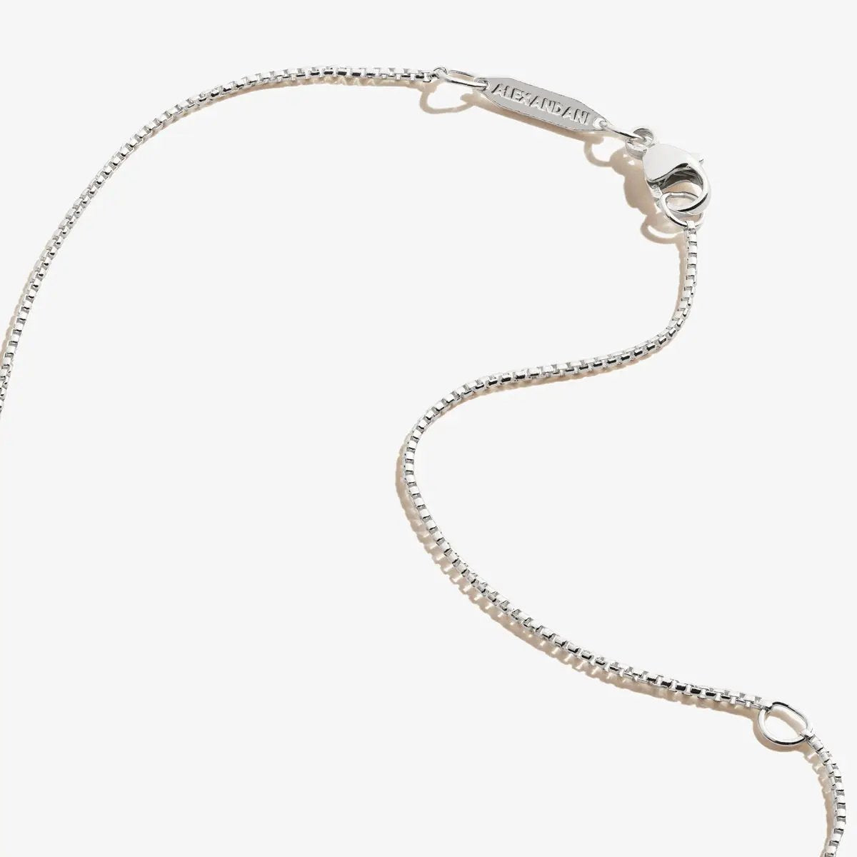 Cross Necklace Sterling Silver chain by ALEX AND ANI with engraved tag and lobster clasp on Tampa Home & Garden Store