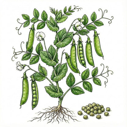 PEA Seeds, Sugar Anne Snap - Tampa Home & Garden Store
