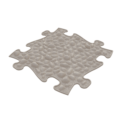 Sensory gift set for kids play mats with beige interlock puzzle pieces and bubble texture on Tampa Home & Garden Store