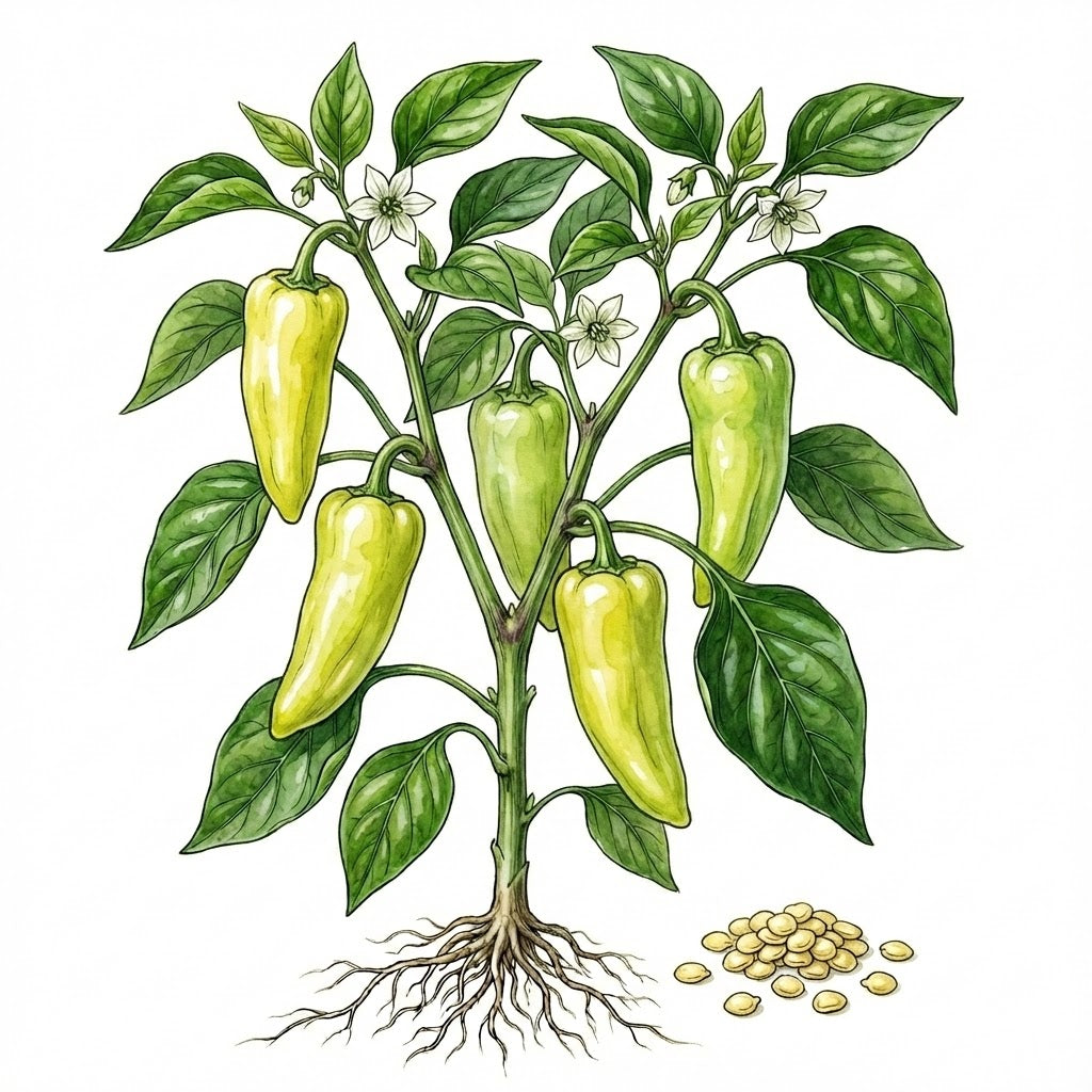 PEPPER Seeds, Cubanelle - Tampa Home & Garden Store