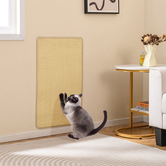 4 Pieces Cat Scratcher Mat Set 32 x 20 Inch Pads for Cats - Tampa Home & Garden Store