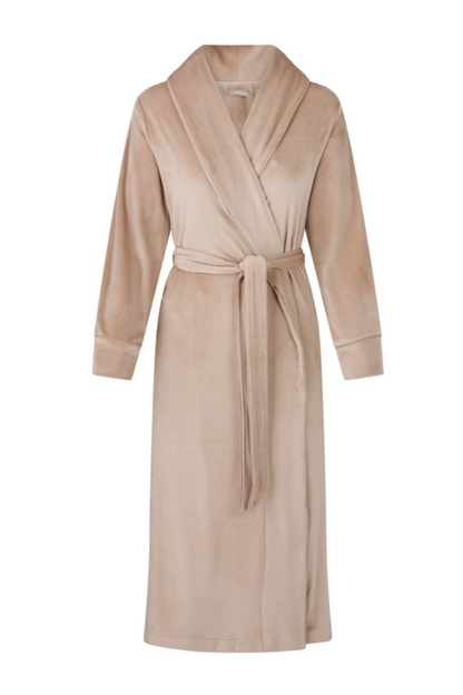 Velour Robe for Women Plush Lounge Essential