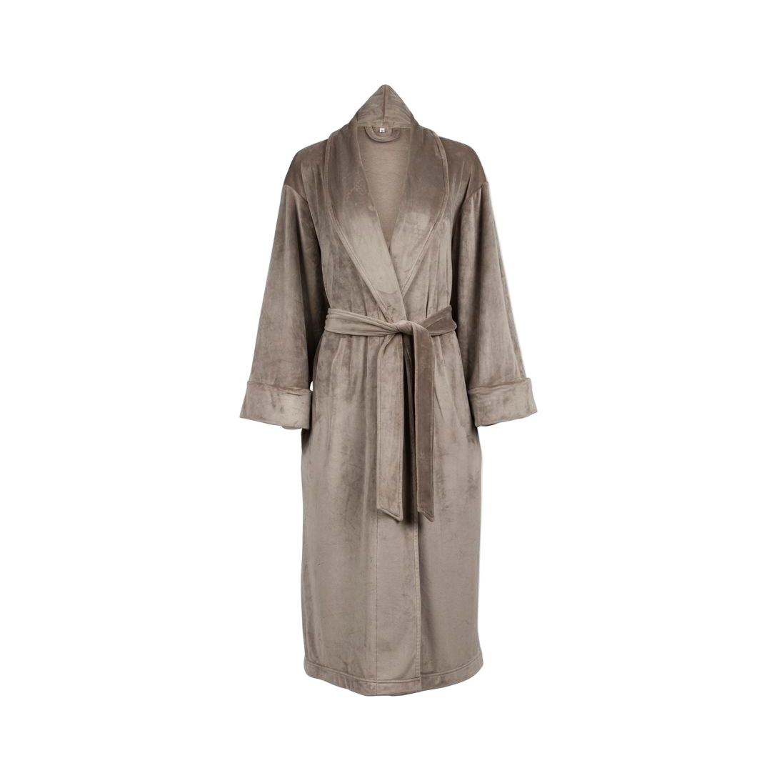 Velour Robe for Women Plush Lounge Essential
