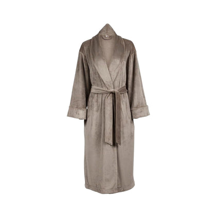 Velour Robe for Women Plush Lounge Essential