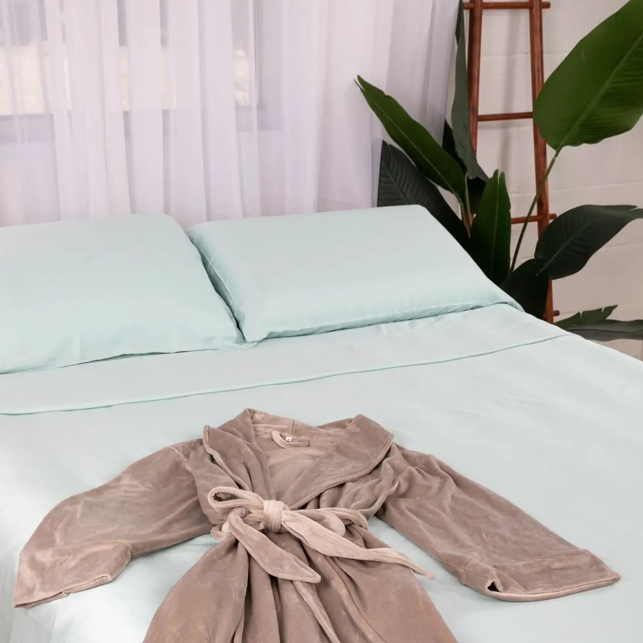 Luxurious Bamboo Viscose Pillowcase Set for 2