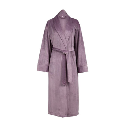 Velour Robe for Women Plush Lounge Essential