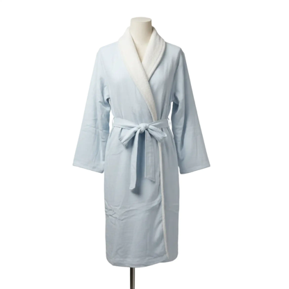 Soluna Double Sided Muslin and Terry Shawl Robe