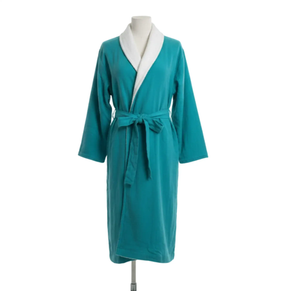 Soluna Double Sided Muslin and Terry Shawl Robe