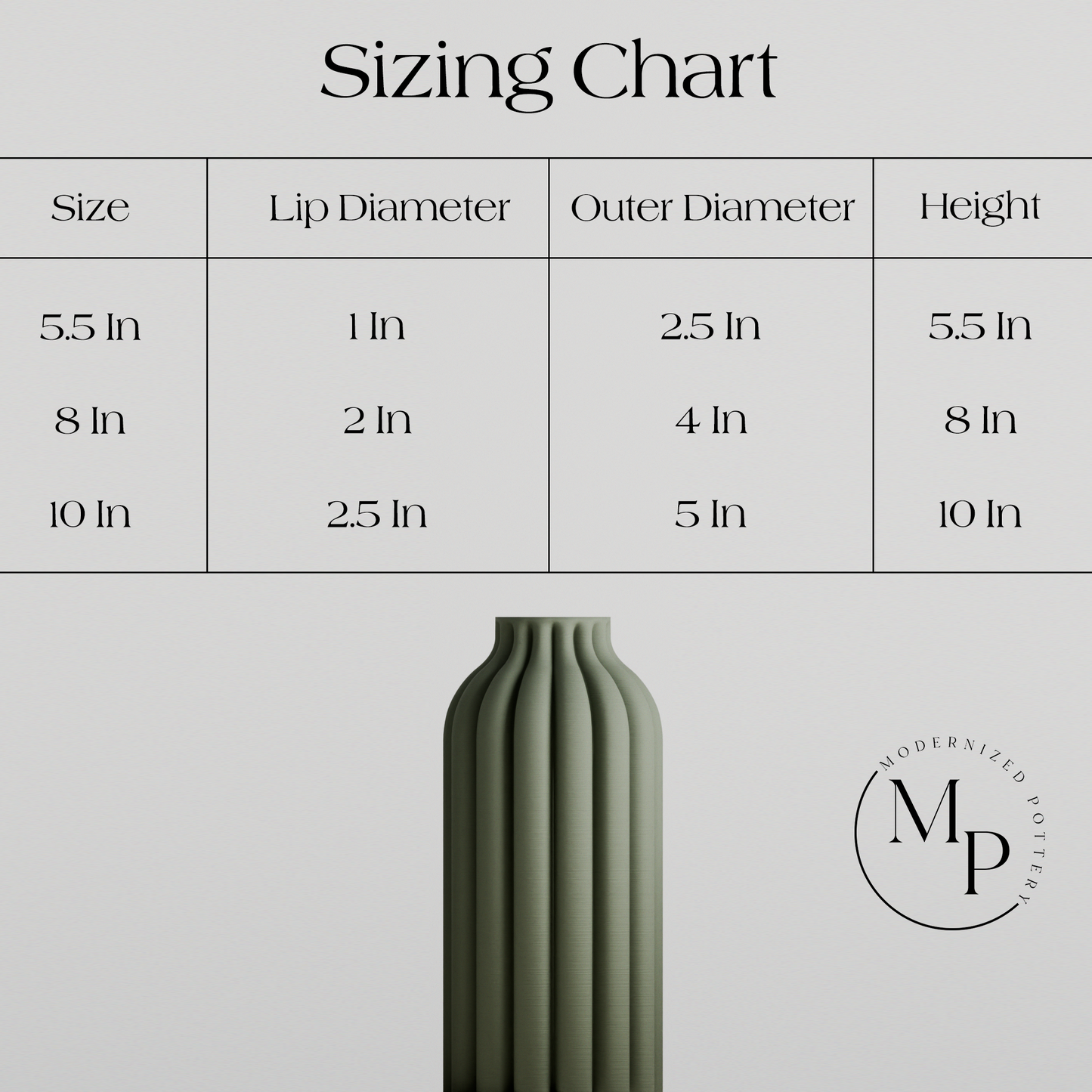 PILLAR Vase - Tampa Home & Garden Store