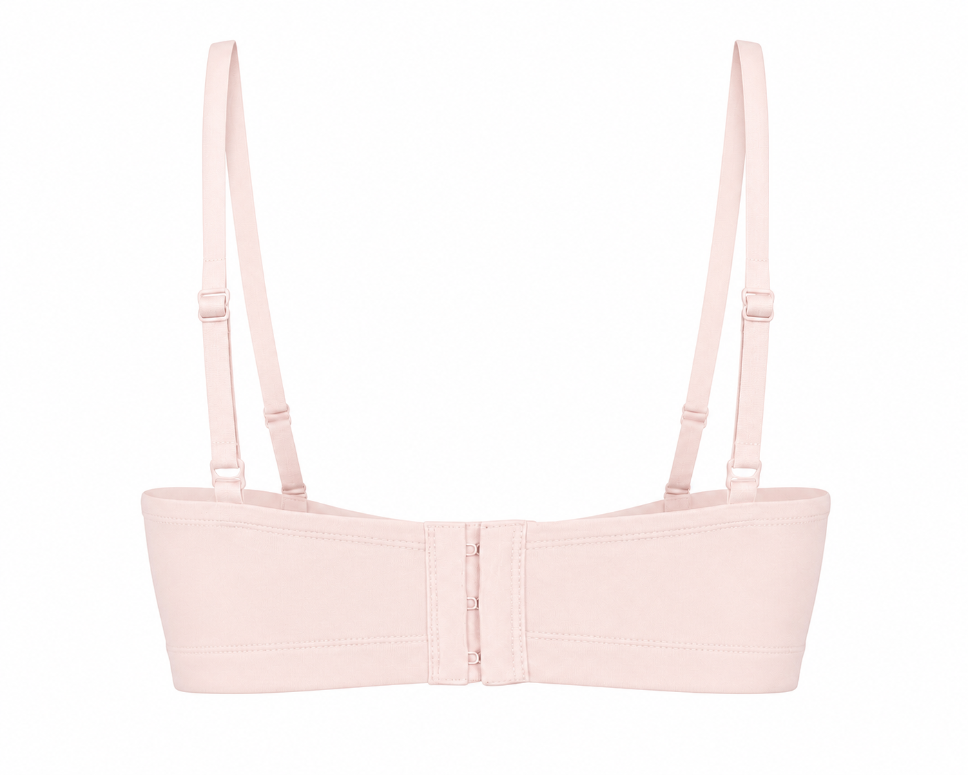 Net Positive Nursing Bralette, organic cotton, light pink, adjustable back-hook straps on Tampa Home & Garden Store