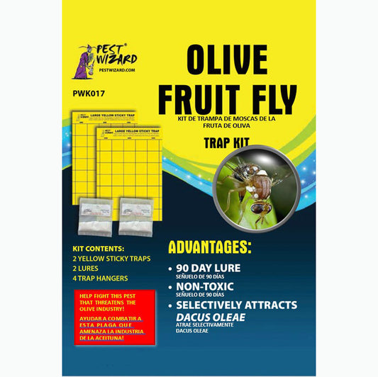 Pest Wizard Olive Fruit Fly Trap Kit