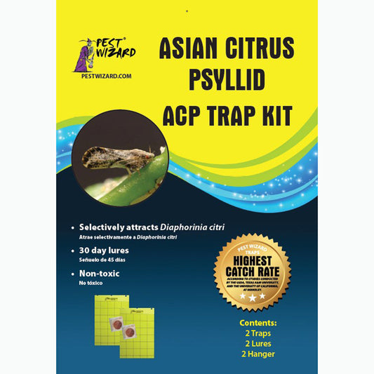 Pest Wizard Asian Citrus Psyllid ACP Trap Kit