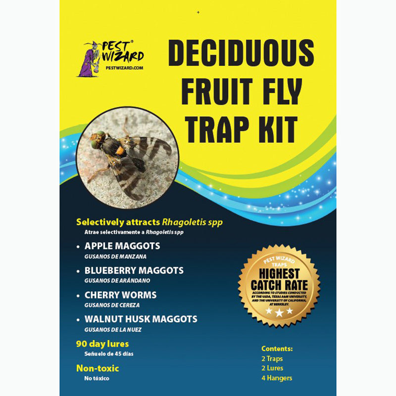 Pest Wizard Deciduous Fruit Fly Trap Kit