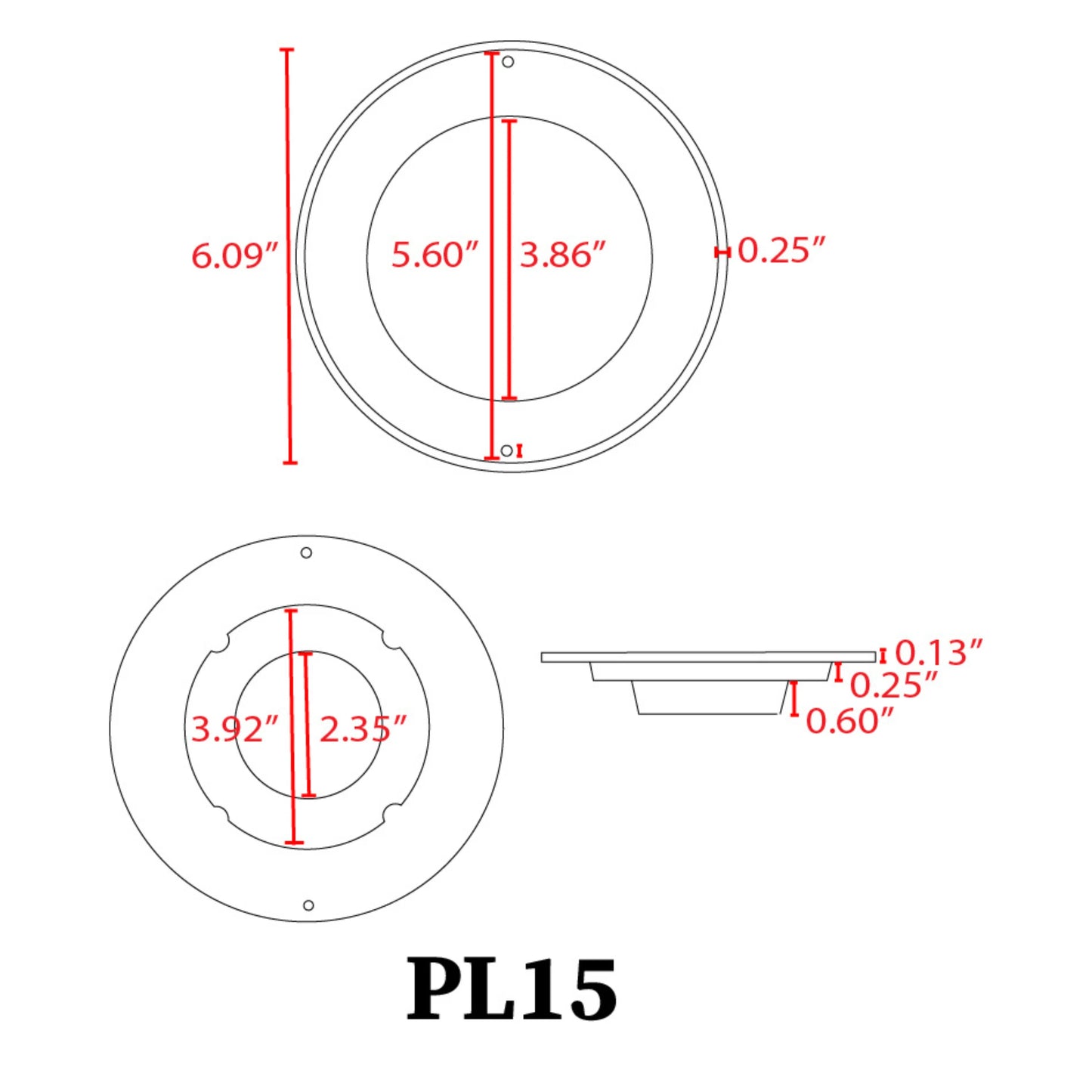 PL15 Jacuzzi Spa RGB/RGBW Color Changing Low Voltage Light