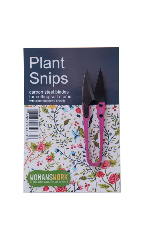 Plant Snips pruning shears Womanswork with pink handles and carbon steel blades on Tampa Home & Garden Store