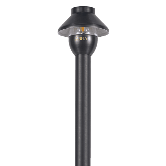 Luz LED para caminos de exterior de latón fundido resistente y de bajo voltaje PLB01 12 V G4