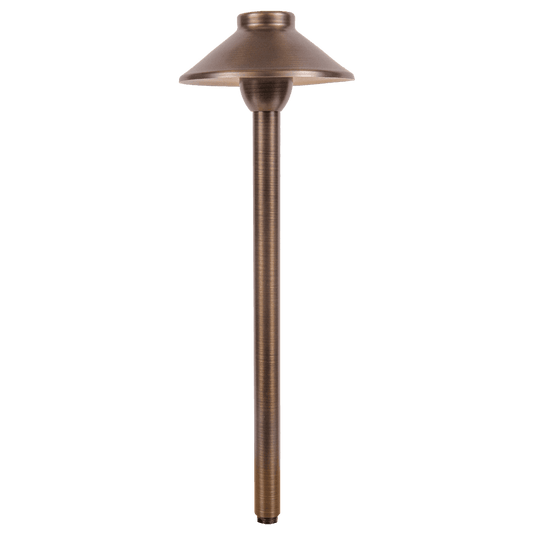 PLB02 Outdoor Garden Pathway Light | Low Voltage Brass Path Light - Tampa soil911.com