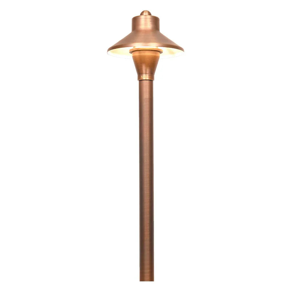 PLB06 12V G4 Snub Lampe de voie extérieure à LED en laiton moulé robuste à basse tension