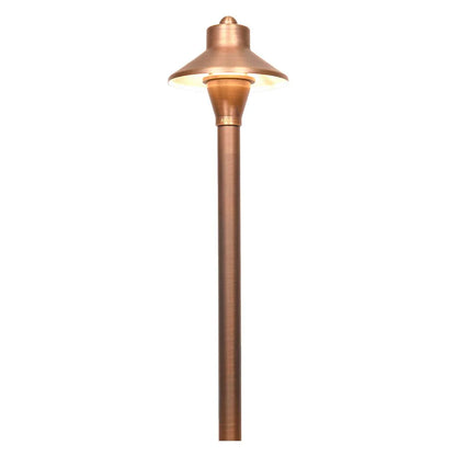 PLB06 12V G4 Snub Lampe de voie extérieure à LED en laiton moulé robuste à basse tension