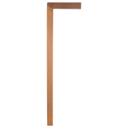 PLB07 Integrated 3W LED Brass L-Shaped Low Voltage Landscape Lighting Pathway Light