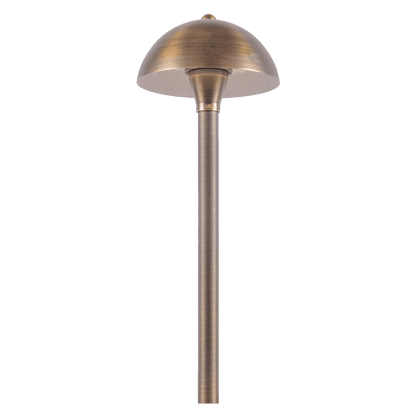 PLB08 Brass LED Globe Low Voltage Pathway Outdoor Landscape Lighting Fixture - Tampa soil911.com