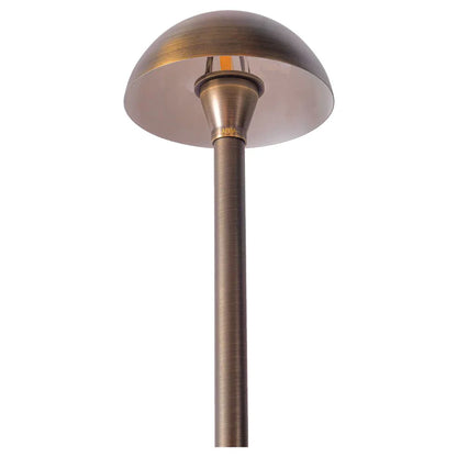 Luminaire de paysage extérieur de voie de basse tension de globe de LED en laiton de PLB08