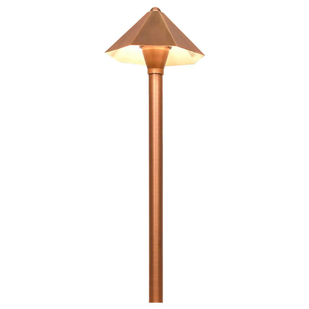 PLB11 Brass LED Low Voltage Pathway Outdoor Lighting Landscape Fixture - Tampa Home & Garden Store