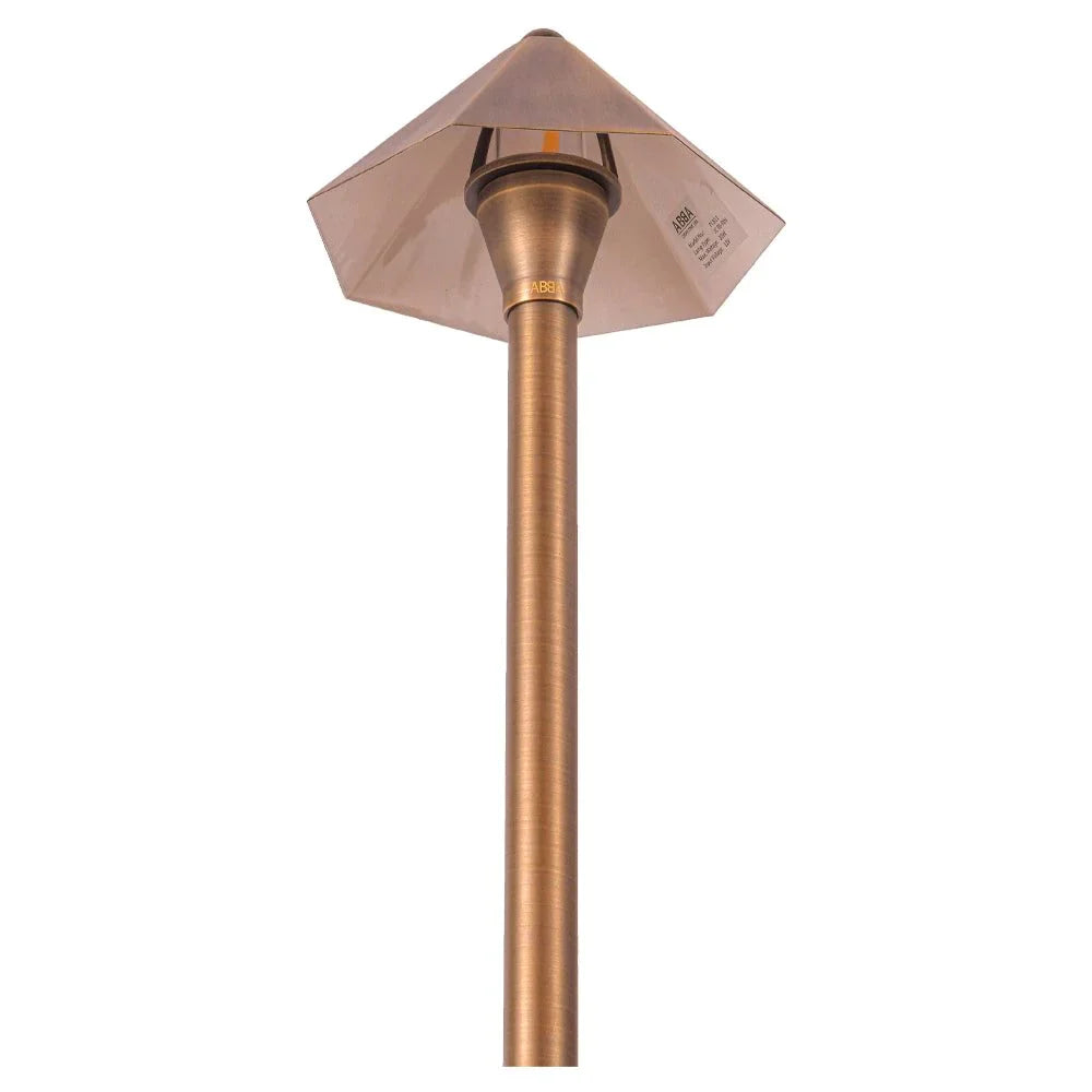 PLB11 Brass LED Low Voltage Pathway Outdoor Lighting Landscape Fixture - Tampa Home & Garden Store