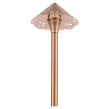 PLB12 Brass LED Low Voltage Pathway Outdoor Lighting Landscape Fixture - Tampa Home & Garden Store