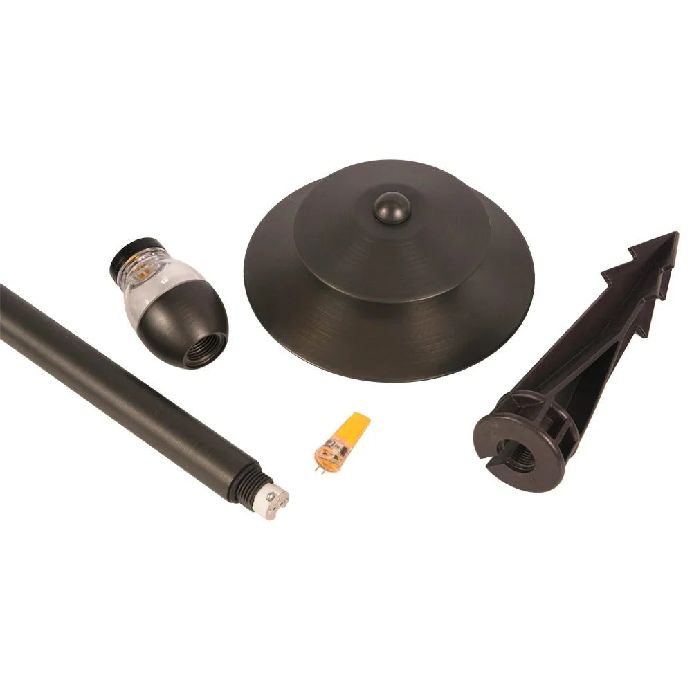 PLB13 Two Tier Brass Pathway Low Voltage Pagoda Light Led Landscape Lighting Fixture - Tampa Home & Garden Store