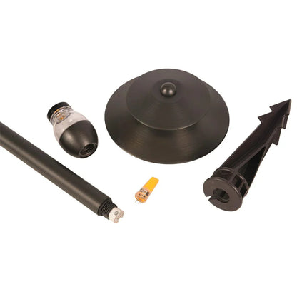 PLB13 Two Tier Brass Pathway Low Voltage Pagoda Light Led Landscape Lighting Fixture - Tampa Home & Garden Store