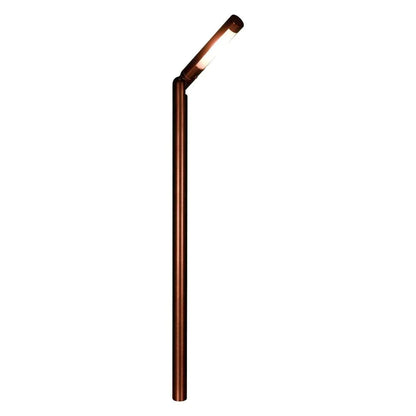PLB15 Éclairage d'allée basse tension rond en laiton réglable 3W LED en forme de L