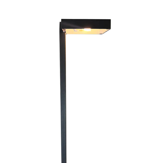 PLB20 Cast Brass Sqaure Top LED Low Voltage Pathway Outdoor Lighting Landscape Fixture