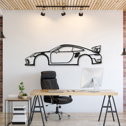 911 GT3 RS Metal Car Wall Art - MT0857